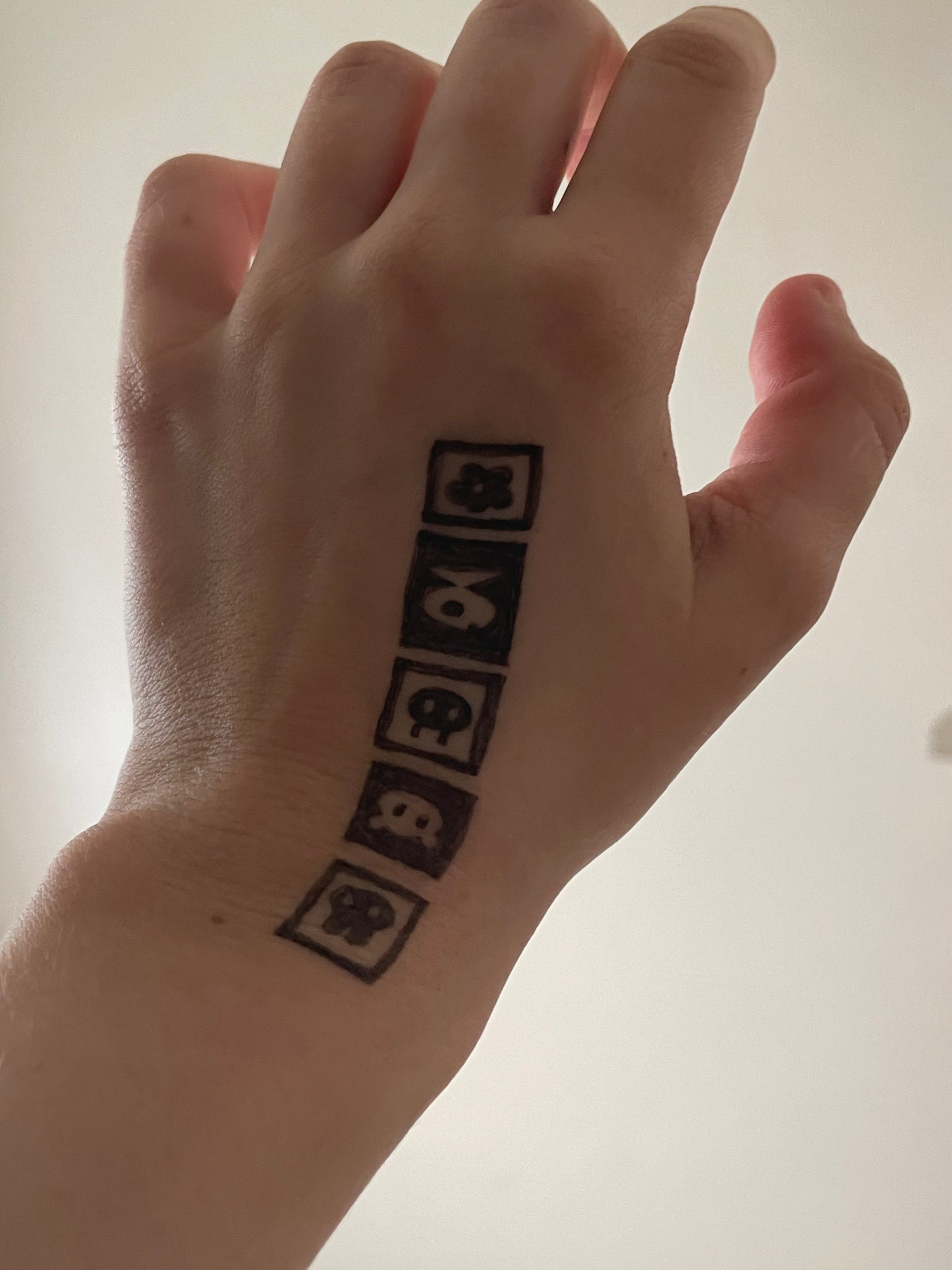 Stamp Motif Tattoo ticket/ flash download
