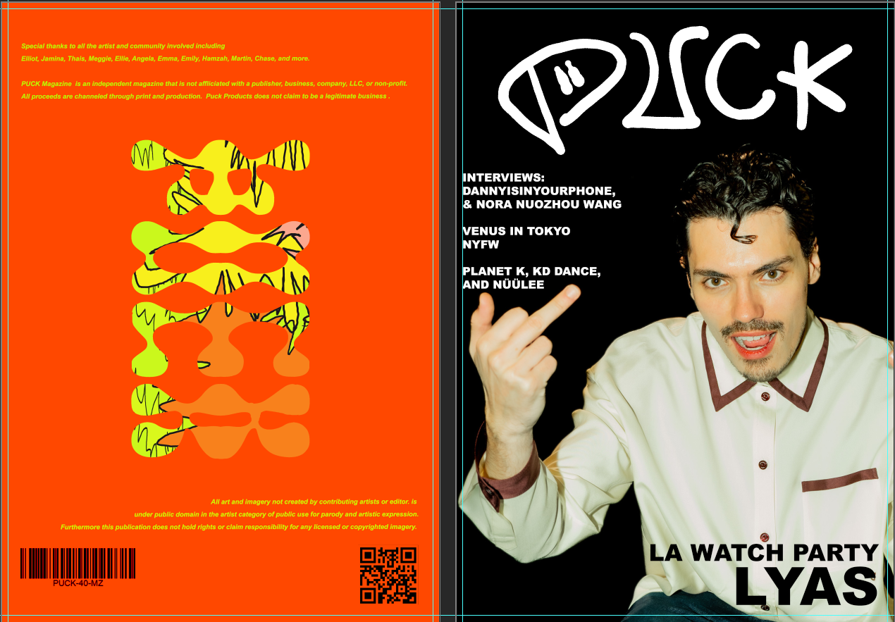 Contributor PUCK Magazine Fall / Winter