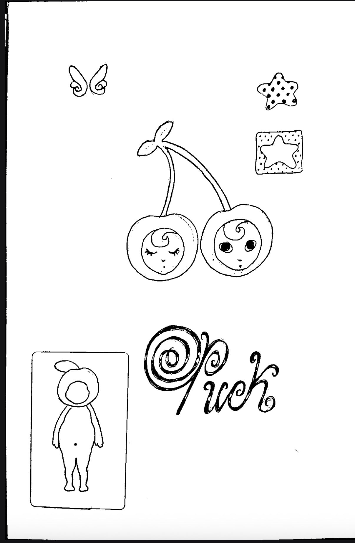 Tattoo ticket/ flash download Sonny angel